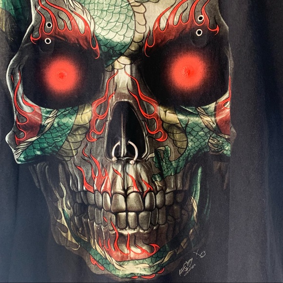 Rock Chang Skull Tee - Picture 2 of 4